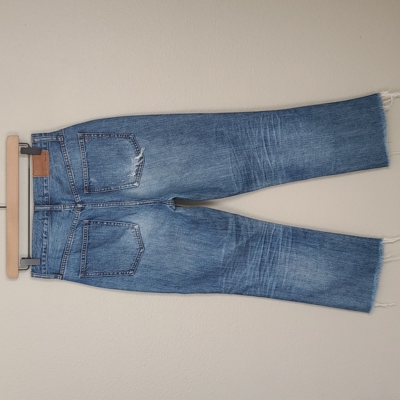 Madewell Rigid Demi Boot Crop Jeans with Vintage Wash - Picture 7 of 13